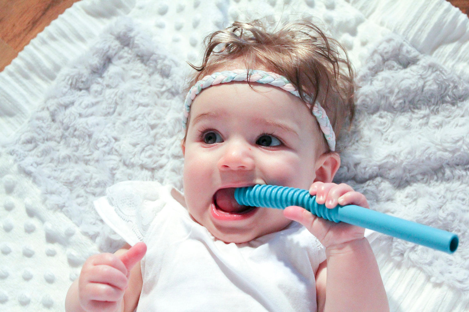Baby Teething Tubes® Teal - Main Image