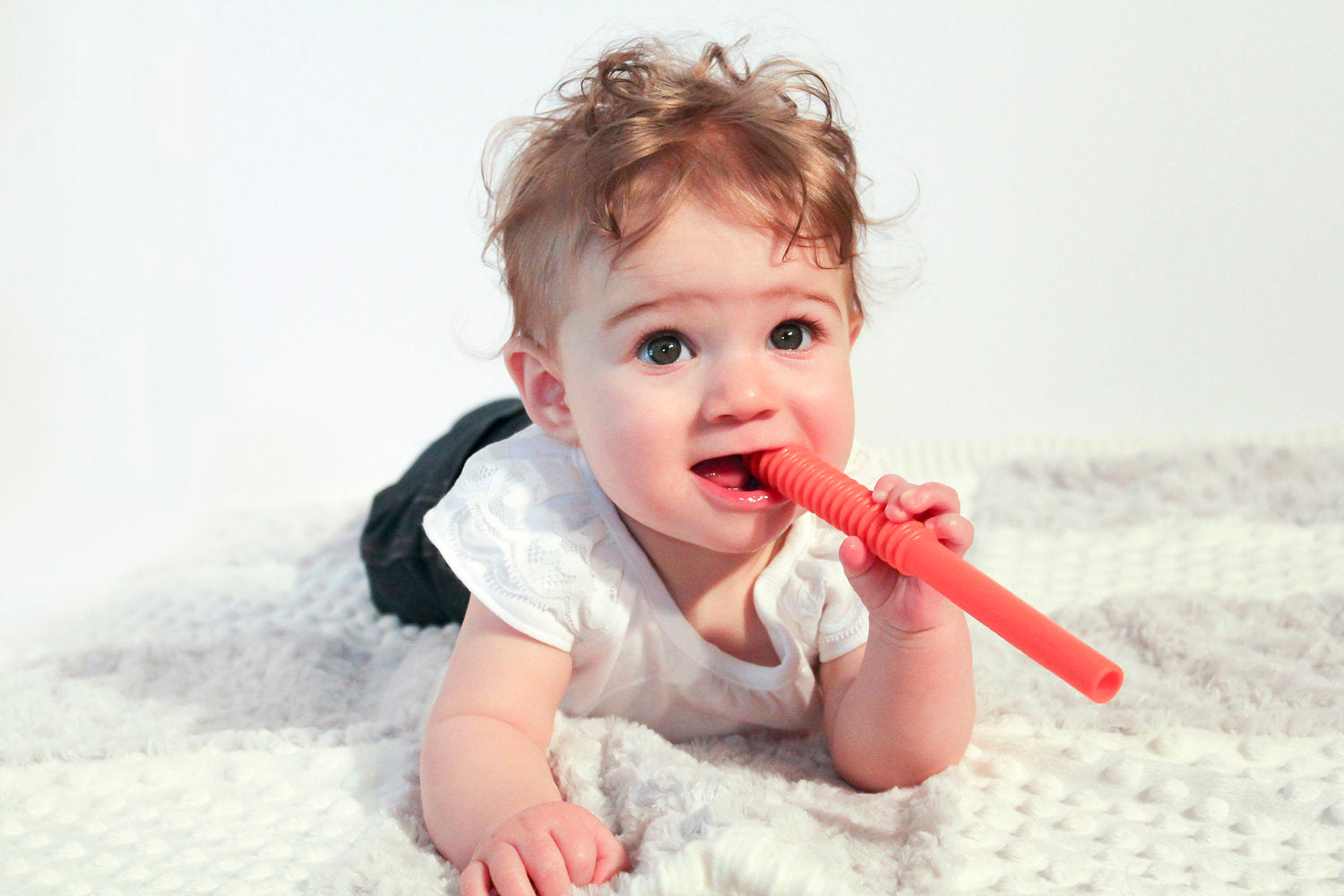 Baby Teething Tubes® - Orange - Baby Teething Tubes